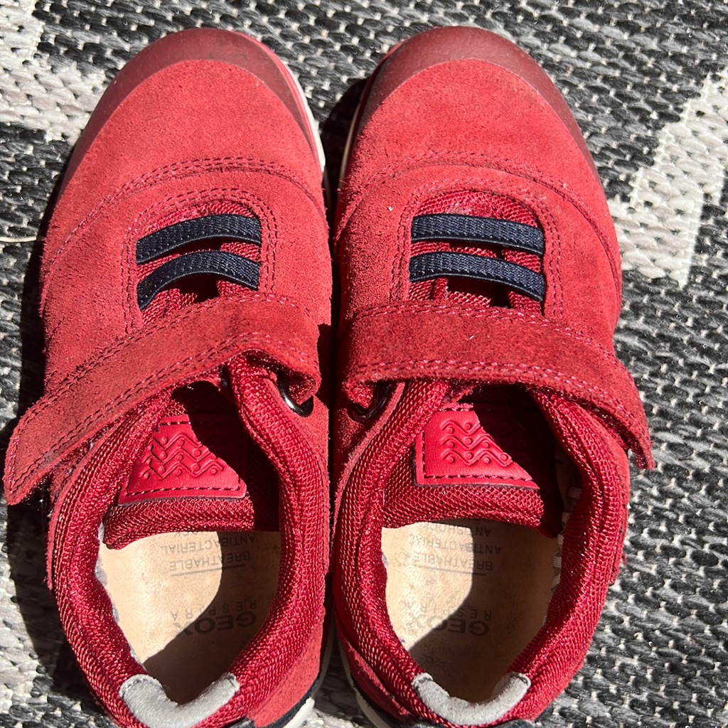 Red Geox Shoes